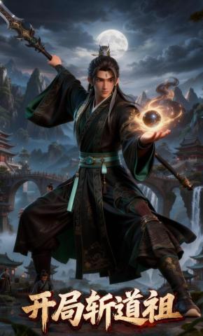 短剧《开局斩道祖》海报