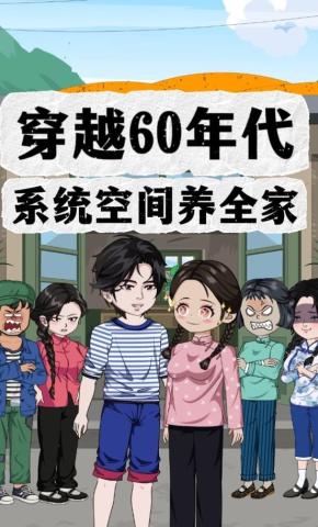 短剧《穿越60年代，系统空间养全家》海报
