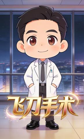 短剧《飞刀手术》海报