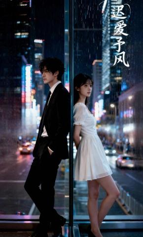 短剧《迟爱予风》海报