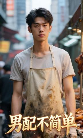 短剧《男配不简单》海报