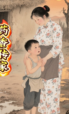 短剧《药香传家》海报