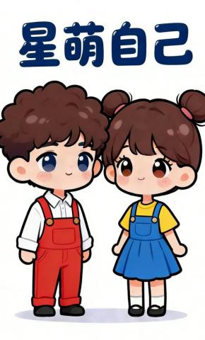 短剧《星萌自己》海报