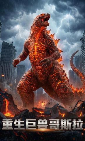 短剧《重生巨兽哥斯拉》海报