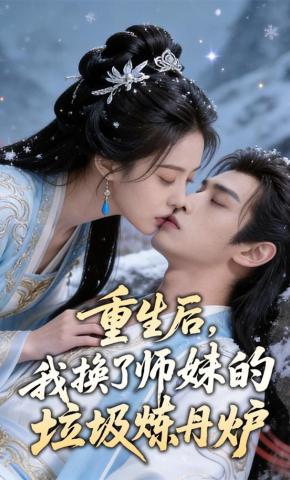 短剧《重生后，我换了师妹的垃圾炼丹炉》海报