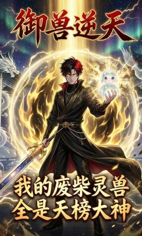 短剧《御兽逆天：我的废柴灵兽全是天榜大神》海报