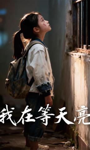 短剧《我在等天亮》海报