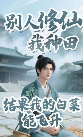 短剧《别人修仙我种田，结果我的白菜能飞升》海报