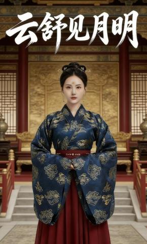短剧《云舒见月明》海报