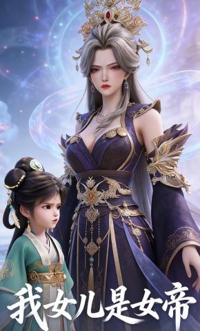 短剧《我女儿是女帝》海报