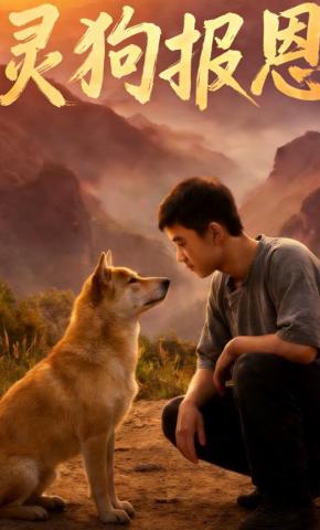 短剧《灵狗报恩》海报