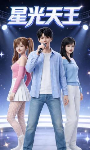 短剧《星光天王》海报