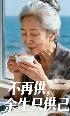 短剧《不再供，余生只供己》海报