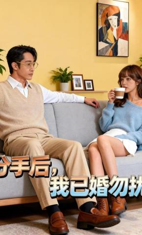 短剧《分手后，我已婚勿扰》海报