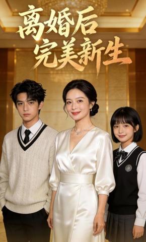 短剧《离婚后的完美新生》海报