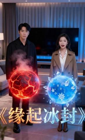 短剧《缘起冰封》海报