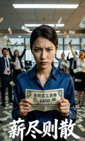 短剧《薪尽则散》海报