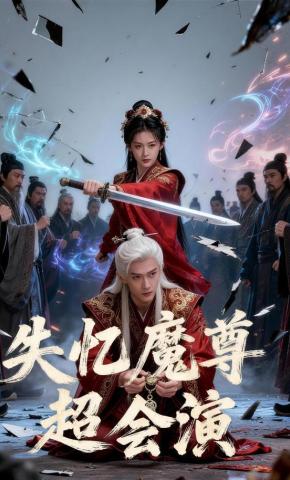 短剧《失忆魔尊超会演》海报