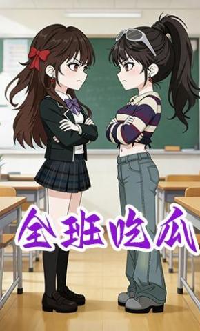 短剧《全班吃瓜》海报