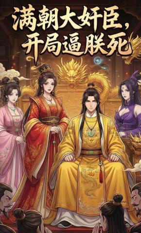 短剧《满朝大奸臣，开局逼朕死》海报