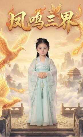 短剧《凤鸣三界》海报