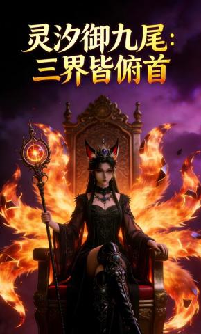 短剧《灵汐御九尾：三界皆俯首》海报