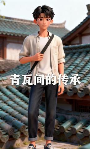 短剧《青瓦间的传承》海报