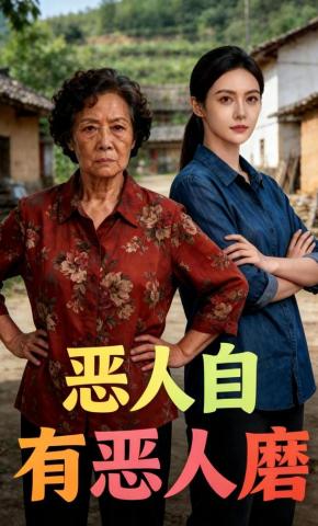 短剧《恶人自有恶人磨》海报