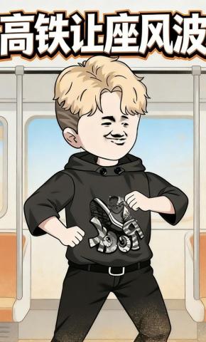 短剧《高铁让座风波》海报