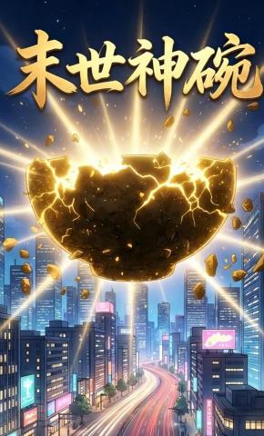 短剧《末世神碗》海报