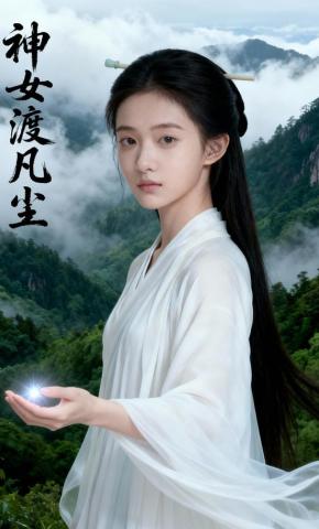 短剧《神女渡凡尘》海报