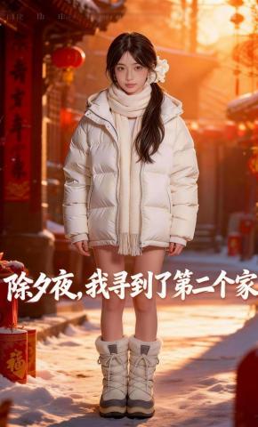 短剧《除夕夜，我寻到了第二个家》海报