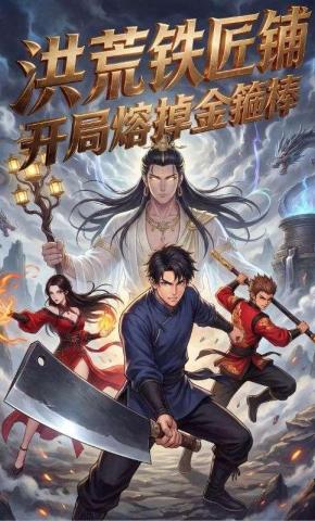 短剧《洪荒铁匠铺，开局熔掉金箍棒》海报