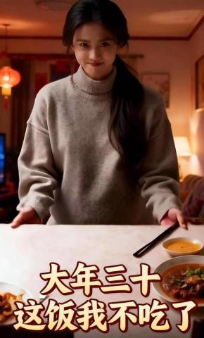 短剧《大年三十，这饭我不吃了》海报