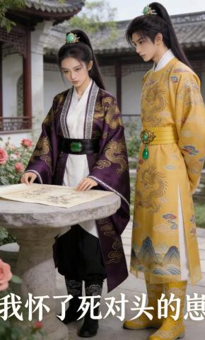 短剧《我怀了死对头的崽》海报