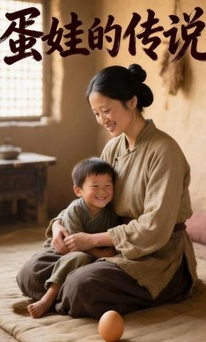 短剧《蛋娃的传说》海报