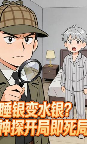 短剧《睡银变水银？神探开局即死局》海报