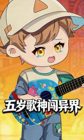 短剧《五岁歌神闯异界》海报