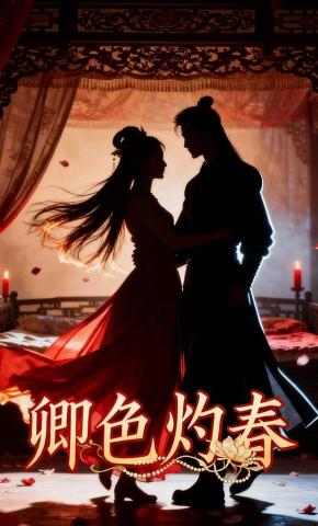 短剧《卿色灼春》海报