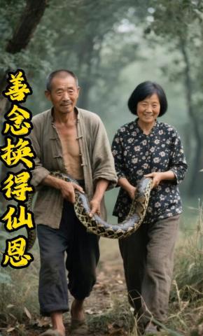 短剧《善念换得仙恩》海报