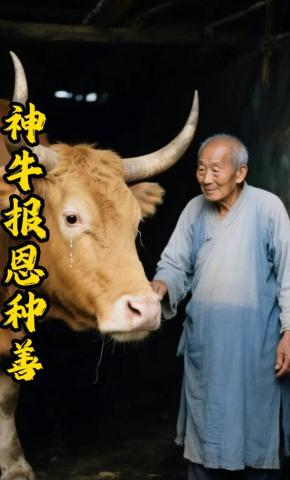 短剧《神牛报恩种善》海报