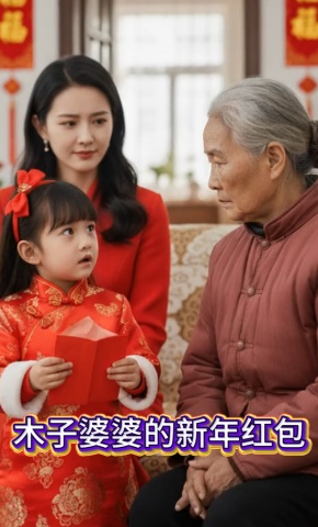 短剧《木子婆婆的新年红包》海报