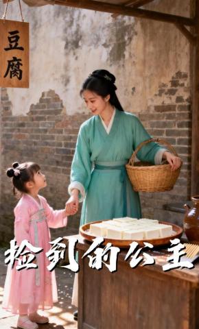 短剧《捡到的公主》海报