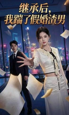 短剧《继承后，我踹了假婚渣男》海报