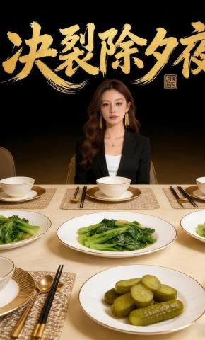 短剧《决裂除夕夜》海报