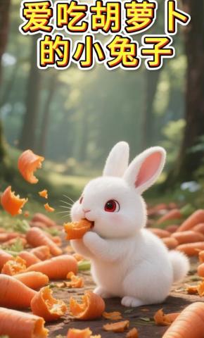 短剧《爱吃胡萝卜的小兔子》海报