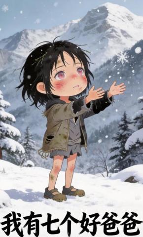 短剧《我有七个好爸爸》海报