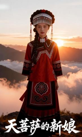 短剧《天菩萨的新娘》海报