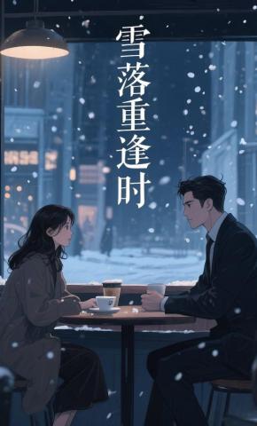 短剧《雪落重逢时》海报