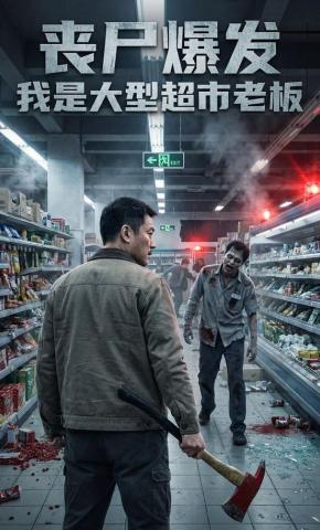 短剧《丧尸爆发 我是大型超市老板》海报